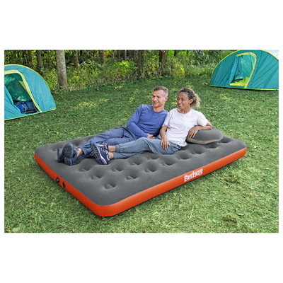 Матрас надувной Roll & Relax, 203×152×22 см, 67703 Bestway