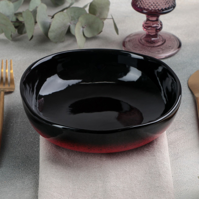 Тарелка Rosa rossa, 600 мл, d=18,5 см