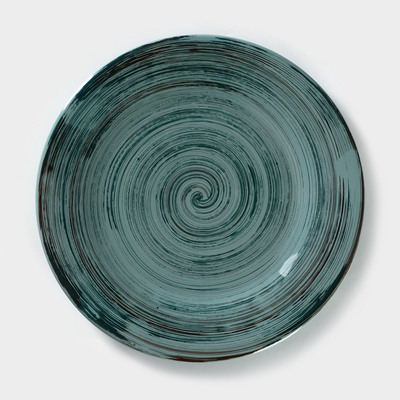 Тарелка Хорекс Tramontano, d=24 см, фарфор, зелёная