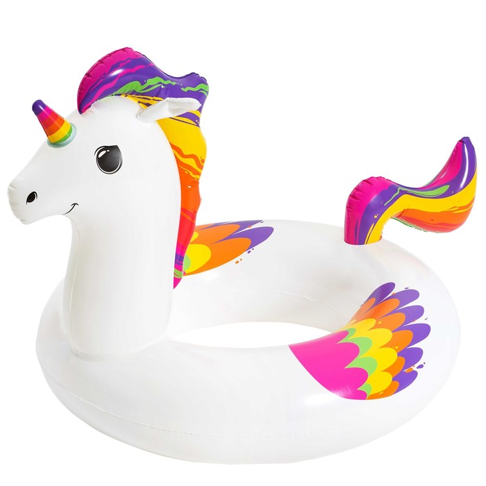Круг для плавания Fantasy Unicorn, 119 x 91 см, 36159 Bestway - фото 1911421215