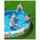 Бассейн Dinosaur Fill'N Fun, жёсткий борт, 244×46 см, 55001 Bestway - Фото 7