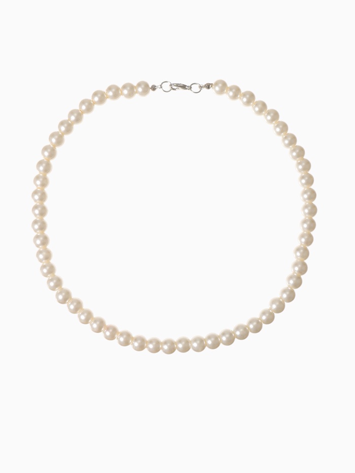 Бусы «Невеста» с жемчугом, бусины d=0.8, цвет молочный, 40 см - Фото 1