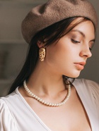 Бусы «Невеста» с жемчугом, бусины d=0.8, цвет молочный, 40 см - Фото 4