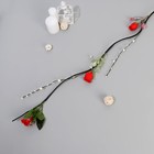 Декор тинги "Розочки" 150 см (фасовка 5 шт, цена за 1шт) микс (комплект 5 шт) - фото 21023684