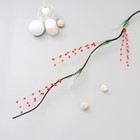 Декор тинги «Красные горошины», h=150 см, МИКС - фото 33664147