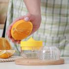 Соковыжималка для лимона Альтернатива, 7×7×8 см, пластик, жёлтый - Фото 2