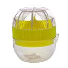 Соковыжималка для лимона Альтернатива, 7×7×8 см, пластик, жёлтый - Фото 4