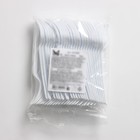 Вилка одноразовая Nature, 15,8 см, из кукурузного крахмала, цвет белый, микс - фото 21023822