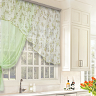 Комплект штор для кухни Witerra Византия 280х160см, св.зеленый, левая, пэ100% - фото 321587157