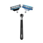 Подарочный набор Gillette Mach3: бритва с 1 сменной кассетой + подставка - Фото 4