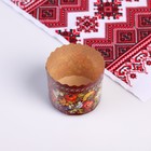 Форма бумажная для кулича «Жостово», 7×6 см, одноразовая, МИКС - Фото 2