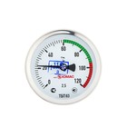 Термометр биметаллический, 120°C, с погружной гильзой 60 мм - Фото 2