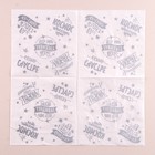 Салфетки бумажные «Пусть тебе завидует весь мир», 25×25, набор 20 шт. - Фото 5