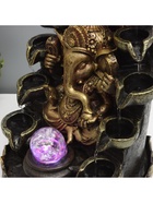 Фонтан настольный с подсветкой «Ганеша в храме», от сети, бронза, 40×25×25 см - Фото 9