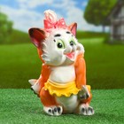 Садовая фигура "Лисичка" рыжая, 26х12см - Фото 1