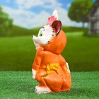 Садовая фигура "Лисичка" рыжая, 26х12см - Фото 2