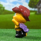 Садовая фигура "Кот в шляпе" 21х10см - Фото 2