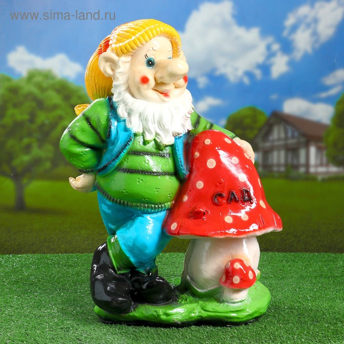 Садовая фигура "Гном сад" 52х22см - Фото 1