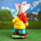 Садовая фигура "Гном лилия" 50х24см - Фото 3