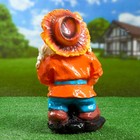 Садовая фигура "Гном с тачкой" 29х18см - Фото 3