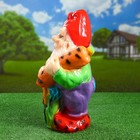Садовая фигура "Гном с морковью" 43х21см - Фото 2