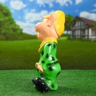 Садовая фигура "Гном Артёмка" 38х16см - Фото 2