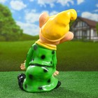 Садовая фигура "Гном Артёмка" 38х16см - Фото 3