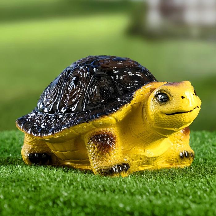 Садовая фигура "Черепаха" малая 10х19см - Фото 1