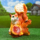 Садовая фигура "Белка на дереве" 28х25см - Фото 1