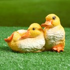 Садовая фигура "Утята" 14х9см - Фото 1