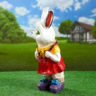 Садовая фигура "Зайка школьница" 42х18см - Фото 2