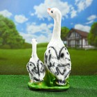 Садовая фигура "Два гуся" 49х24см - Фото 3