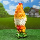 Садовая фигура "Курица с цыплятами" 41х32см - Фото 2