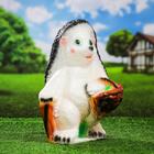 Садовая фигура "Ёж с корзиной" 34х24см - Фото 4