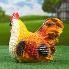 Садовая фигура "Курица сидячая" 20х21см - Фото 3