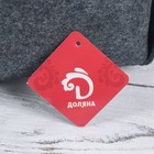 Корзина для хранения Доляна «Витс», 30×23×16 см, цвет тёмно-серый - Фото 2