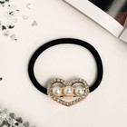 Резинка для волос "Лоренза" 6 см, сердце (комплект 4 шт) - фото 25372535