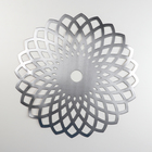 Салфетка сервировочная на стол «Дэми», d=37 см, цвет серебряный - Фото 5