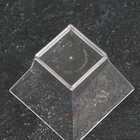 Форма пластиковая одноразовая для фуршетов «Пагода», 90 мл, 6,2×6,2 см, цвет прозрачный - Фото 2