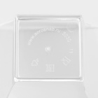 Форма одноразовая для фуршета «Пагода», 90 мл, пластик, прозрачная - Фото 5