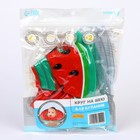 Круг для плавания новорожденных на шею Крошка Я «Арбузик», надувной, с ручками - Фото 7