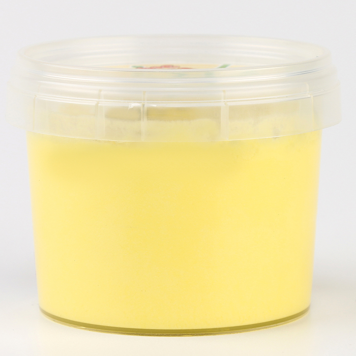 Слайм Плюх «Зефирка» лимон, контейнер 120 г, кор. 48 шт. - фото 1905622166