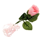 Мыльные лепестки "Роза" в тубе, розовая - Фото 2