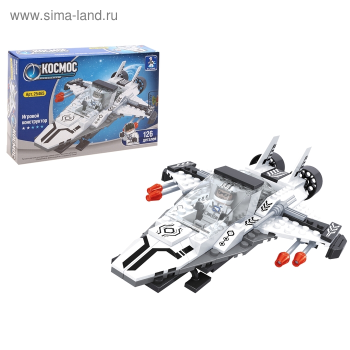 Конструктор Космос «Космолет», 126 деталей - Фото 1