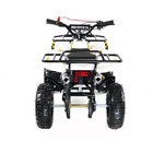 Квадроцикл детский бензиновый MOTAX ATV Mini Grizlik Х-16 BigWheel с электростартером ,белый - Фото 4
