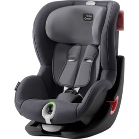 Автокресло детское Britax Römer King II LS Black Series, группа 1 (9-18 кг), цвет storm grey