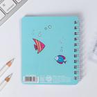 Блокнот с разделителями А7, 40 л «русалочка» - Фото 8