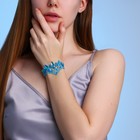 Стразы для лица «Голубая дымка», голубые - Фото 5