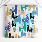 Набор LAMA: ежедневник A5 40 листов, планинг, ручка, скрепки, стикеры - фото 47730393