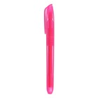 Маркер-текстовыделитель скошенный 5 мм, розовый - Фото 3